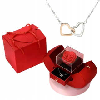 Kvetinový box - Kvetináč, LOVILION večná ruža 1,5 cm